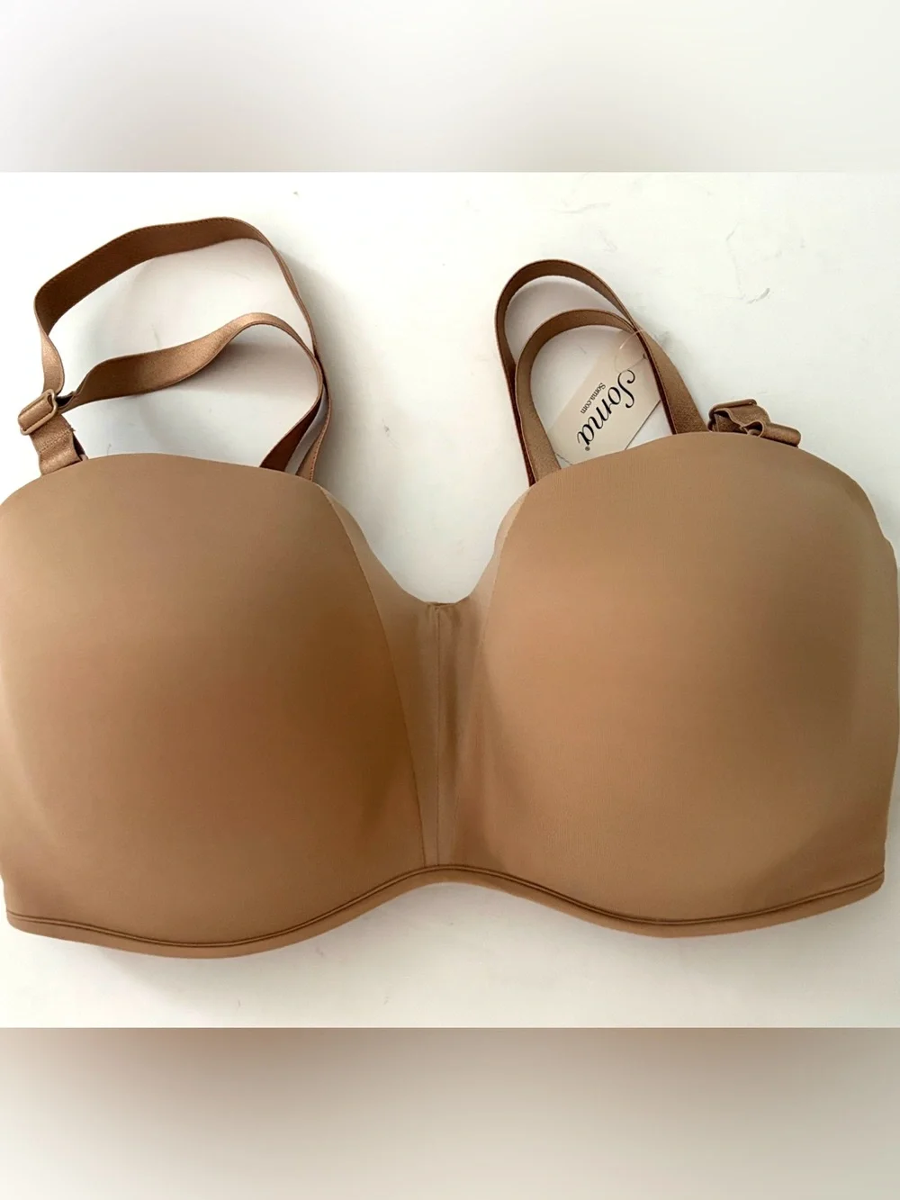Soma Bra STUNNING Starlet Strapless Bra Convertable Color Soft Tan 36DDD
